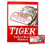 Zestaw 100x Żyletka żyletki Tiger Carbon Double Edge Razor Blades