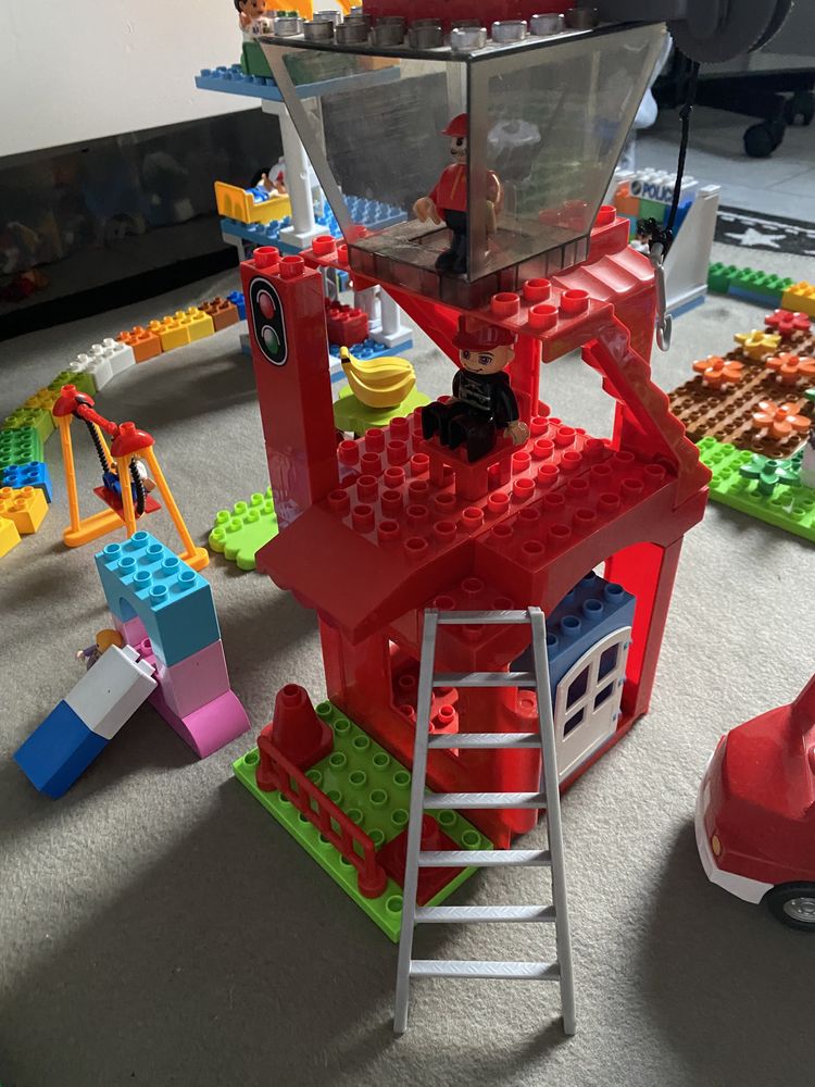 Klocki Lego Duplo , Cobi,, duża ilość