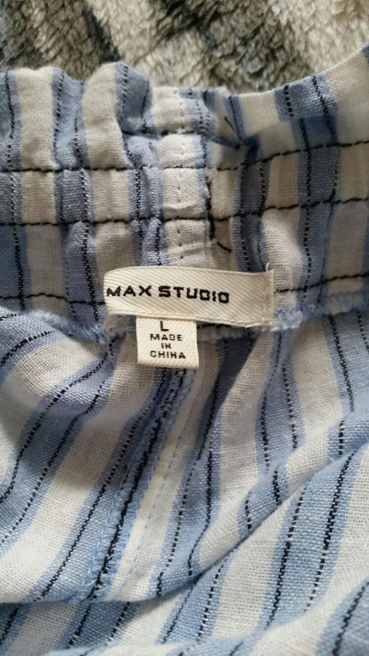 Льняные брюки кюлоты Max Studio оригинал