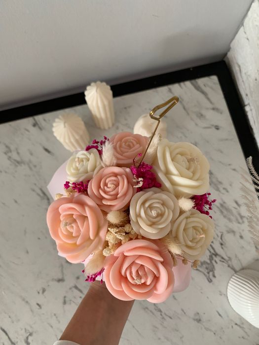 Свічковий букет з ароматом