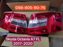 NEW‼️ Фонарь стоп Skoda Octavia A7 2017-2020 фонари Октавия А7 рестайл