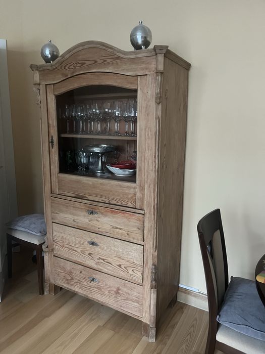 Kredens komoda rustykalna drewniana