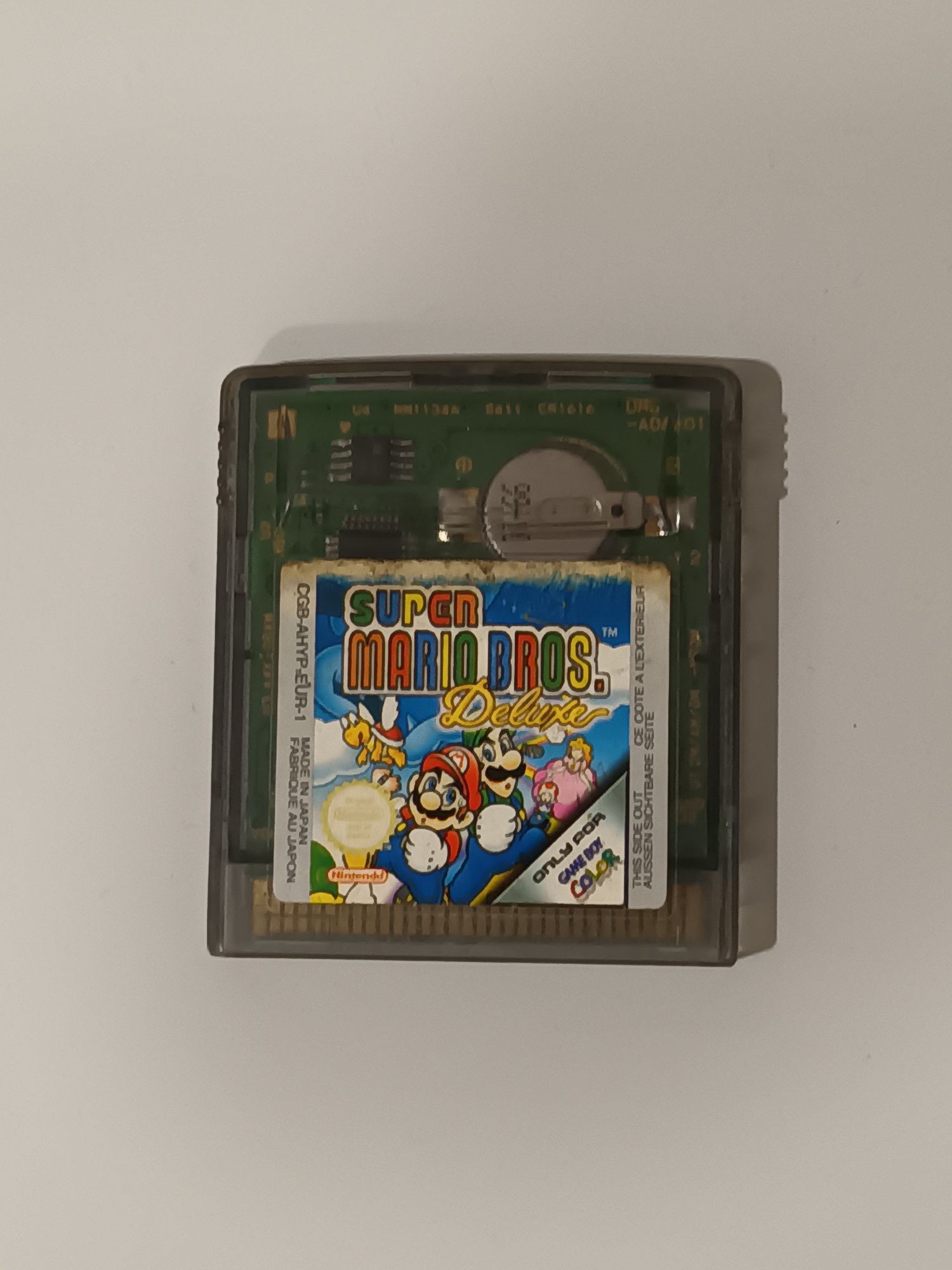 Gameboy Color Azul+super mario bros deluxe