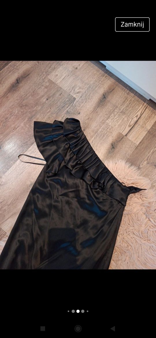 Ted Baker S mała czarna 100% jedwab silk