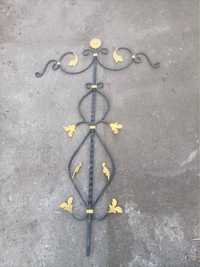 Кованая решотка декор на металлические двери