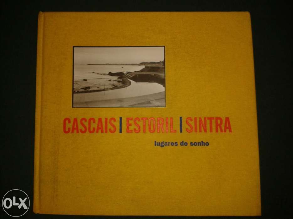 Arte fotográfica,livro com fotos de Cascais,Estoril e Sintra.