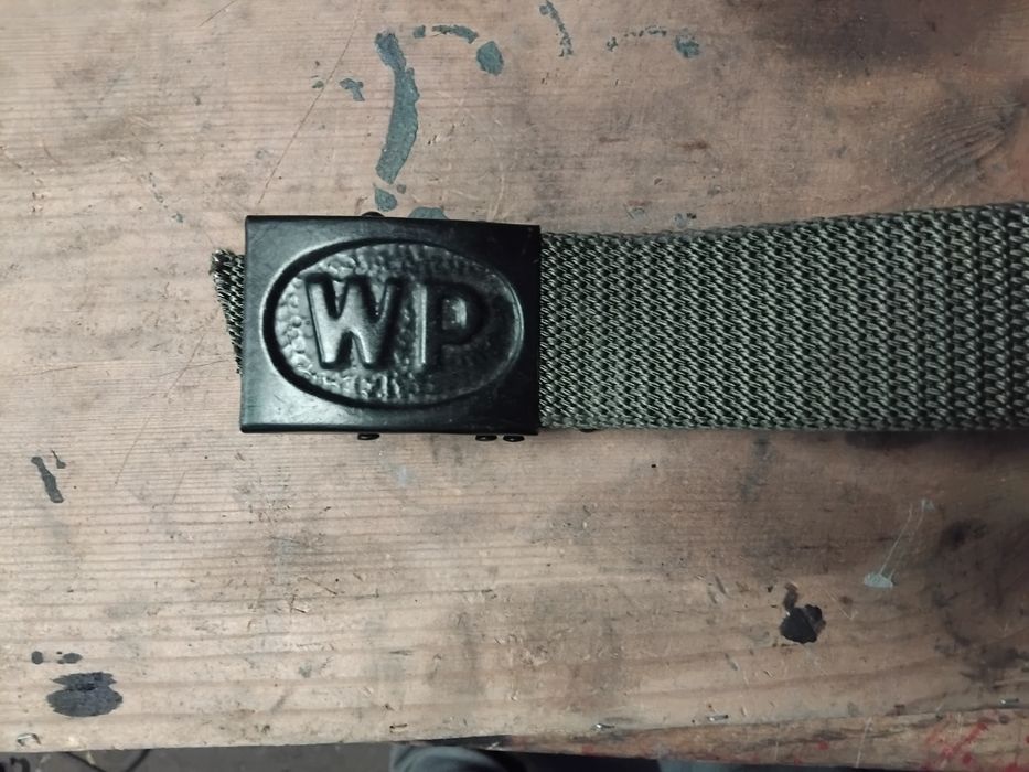 Nowa oryginalna klamra pasa wojskowego głównego z demobilu WP zapięcie