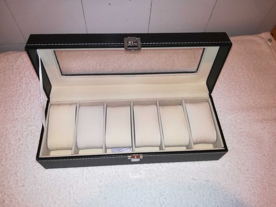 caixa para 6 relógios