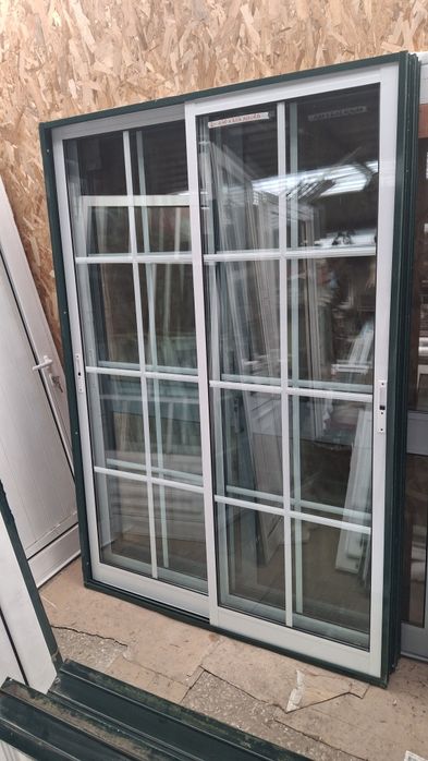 Sacadas aluminio 1,40 x 2,02 altura