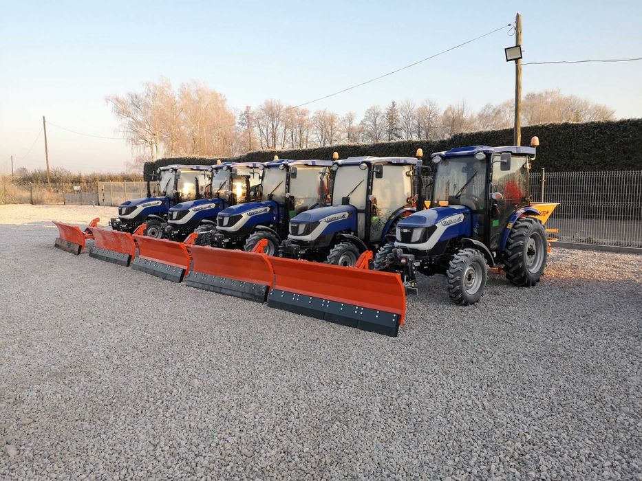 Ciągnik rolniczy LOVOL M404 40KM 4x4 Odśnieżanie parkingów ulic placów