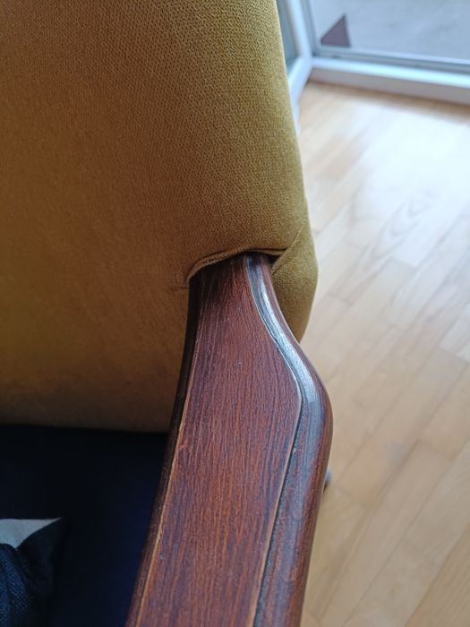 Fotel PRL , wielobarwny