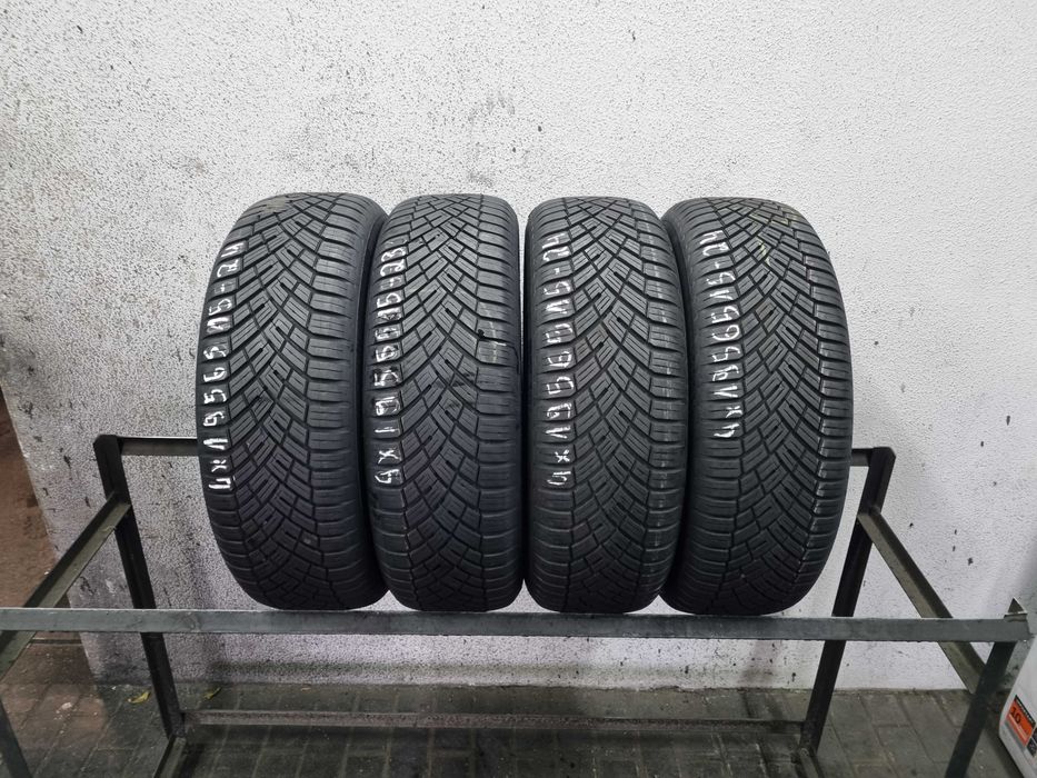 195/65/15 95H XL Continental All Season Contact 2 KOMPLET MONTAŻ