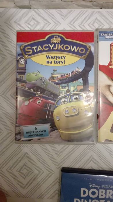 3 płyty z bajkami na DVD, SUPER TYTUŁY Stacyjkowo ALvin inne