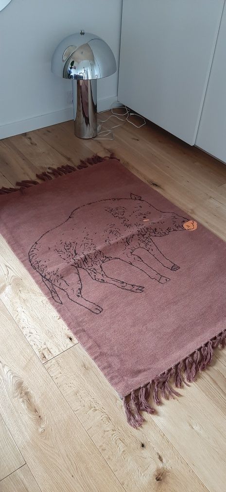 Dywan dziecięcy organiczna bawełna 120x85