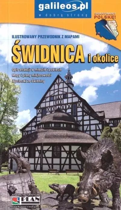 Świdnica I Okolice Ilustrowany Przewodnik Praca Zbiorowa Nowa