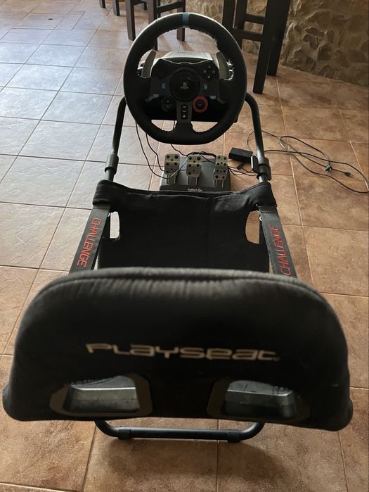Volante e Pedais LOGITECH G29 + Palyseat
