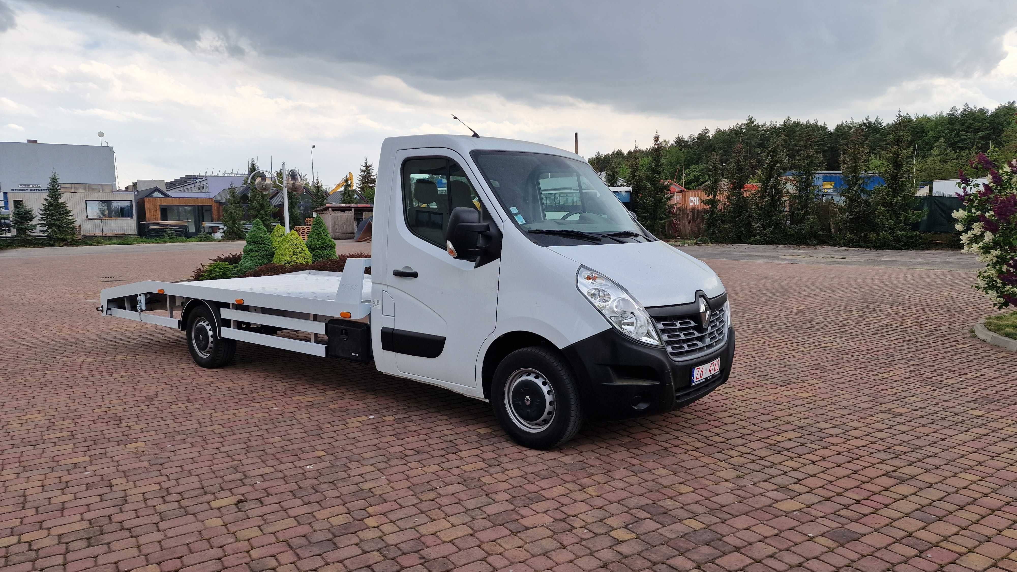 Zabudowa do Renault Master Laweta Autolaweta Najazd Panelowy Aluminium