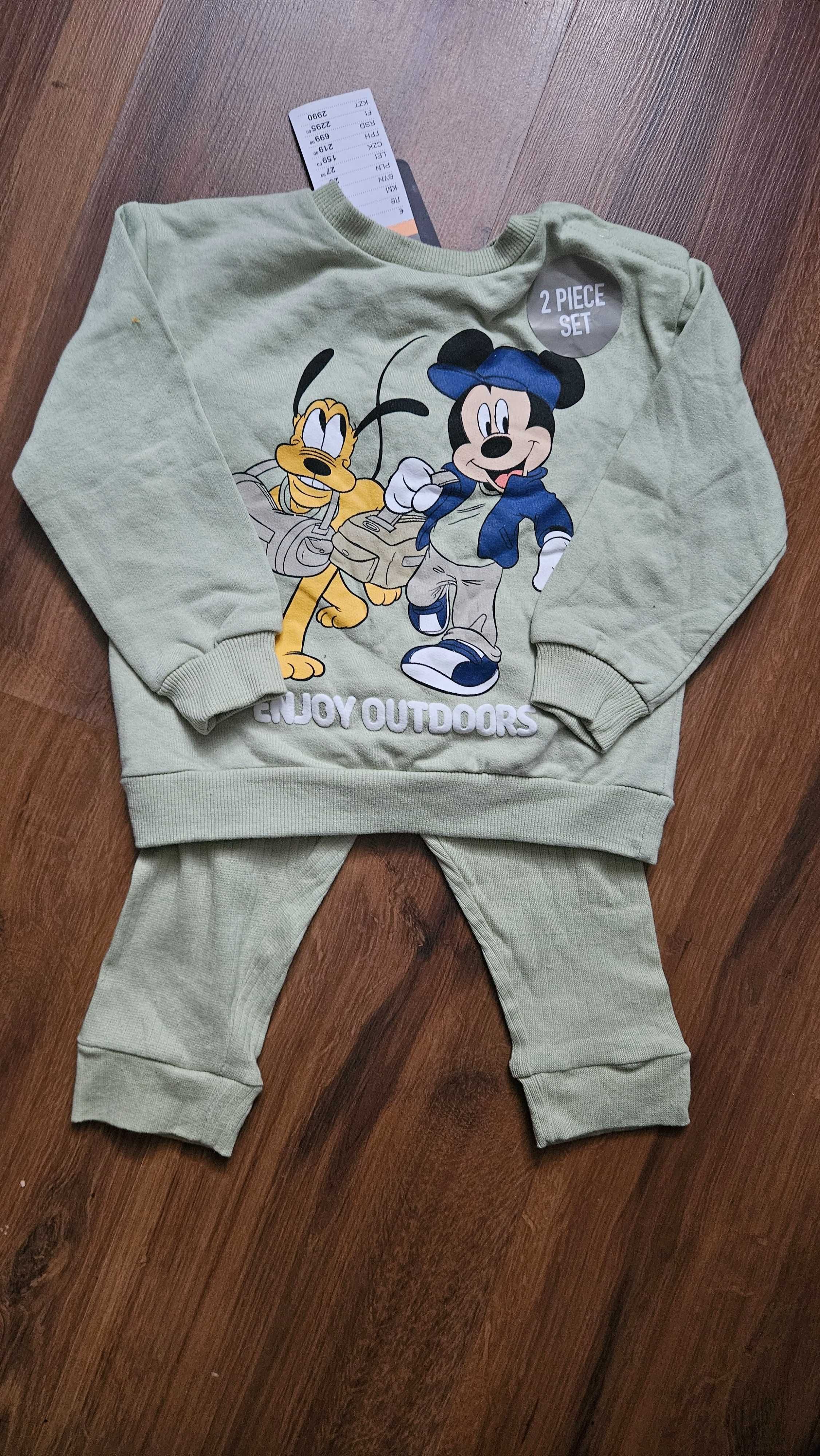 Zestaw komplet dla chłopca bluza legginsy
