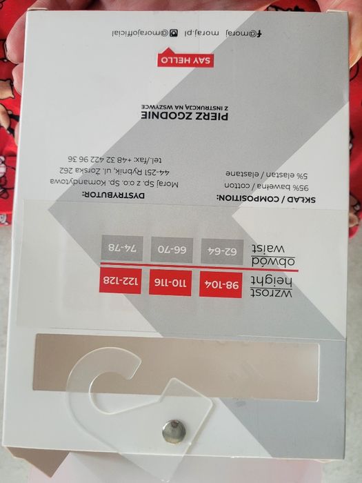 Bokserki świąteczne chłopięce 122/128 Moraj