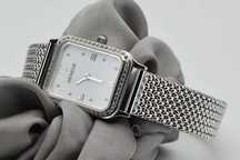 Zegarek z białego złota 14k damską z BRYLANTAMI lwd055wdw&lbw003w Wr