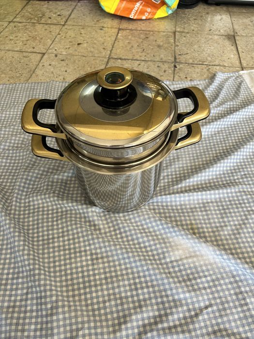 Panela assadora e panela para espargete