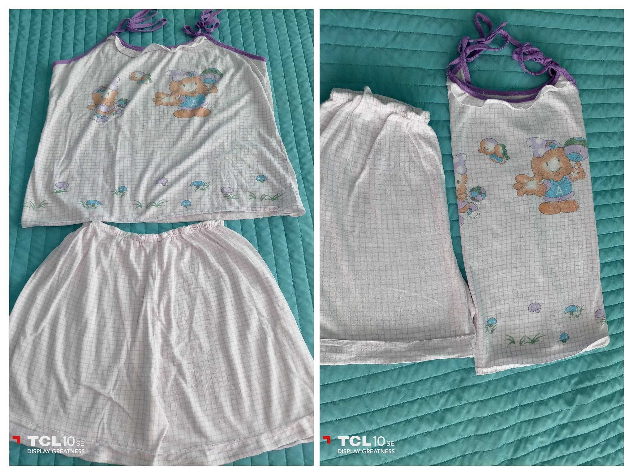 Pijamas de verão e camisas de dormir