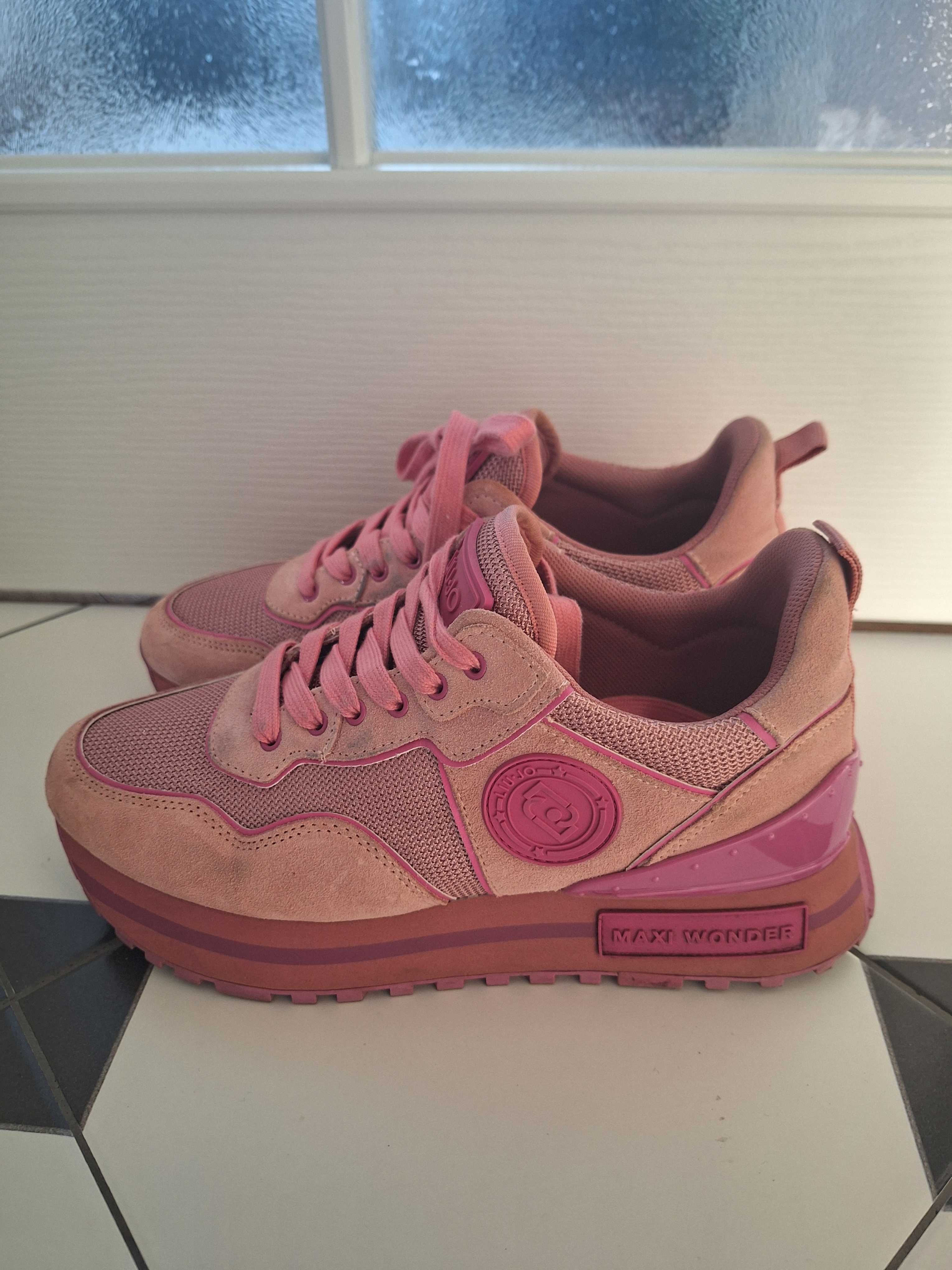 Liu Jo wonder sneakers różowe rozmiar 40