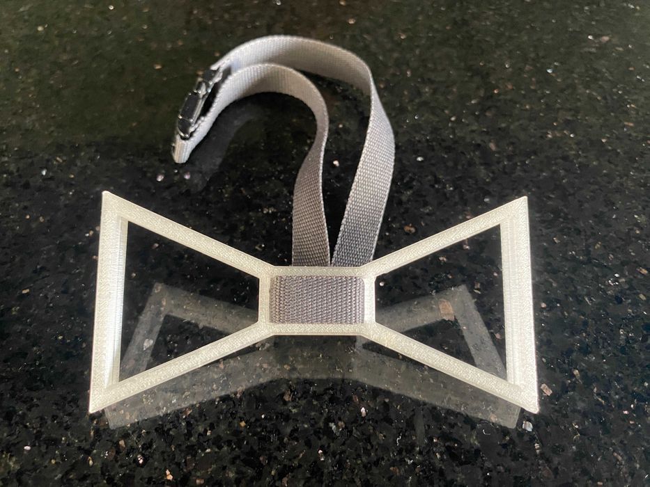 Elegancka muszka drukowana w technologii 3D
