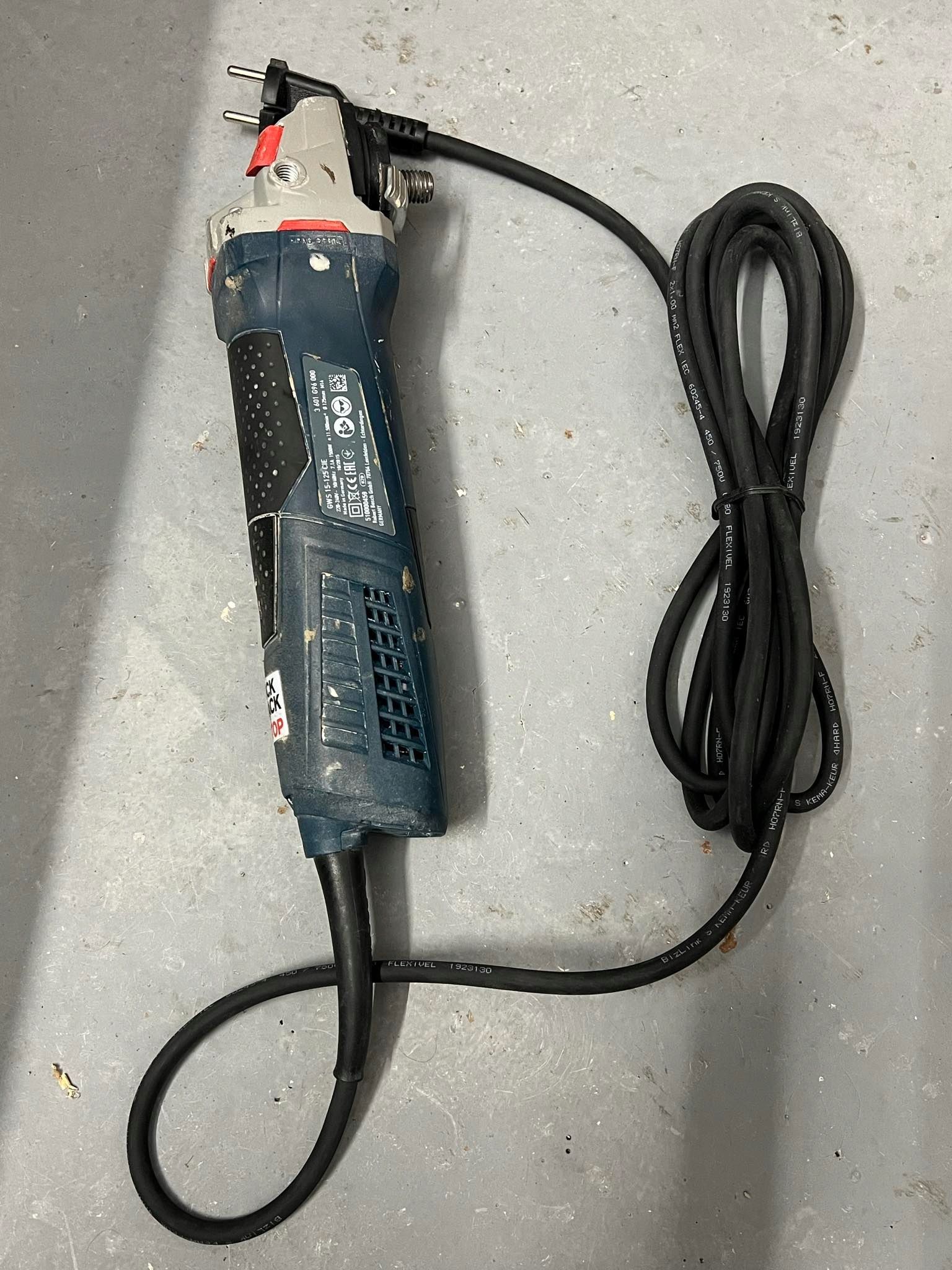 Szlifierka Kątowa Sieciowe Bosch 1900 W 230 V