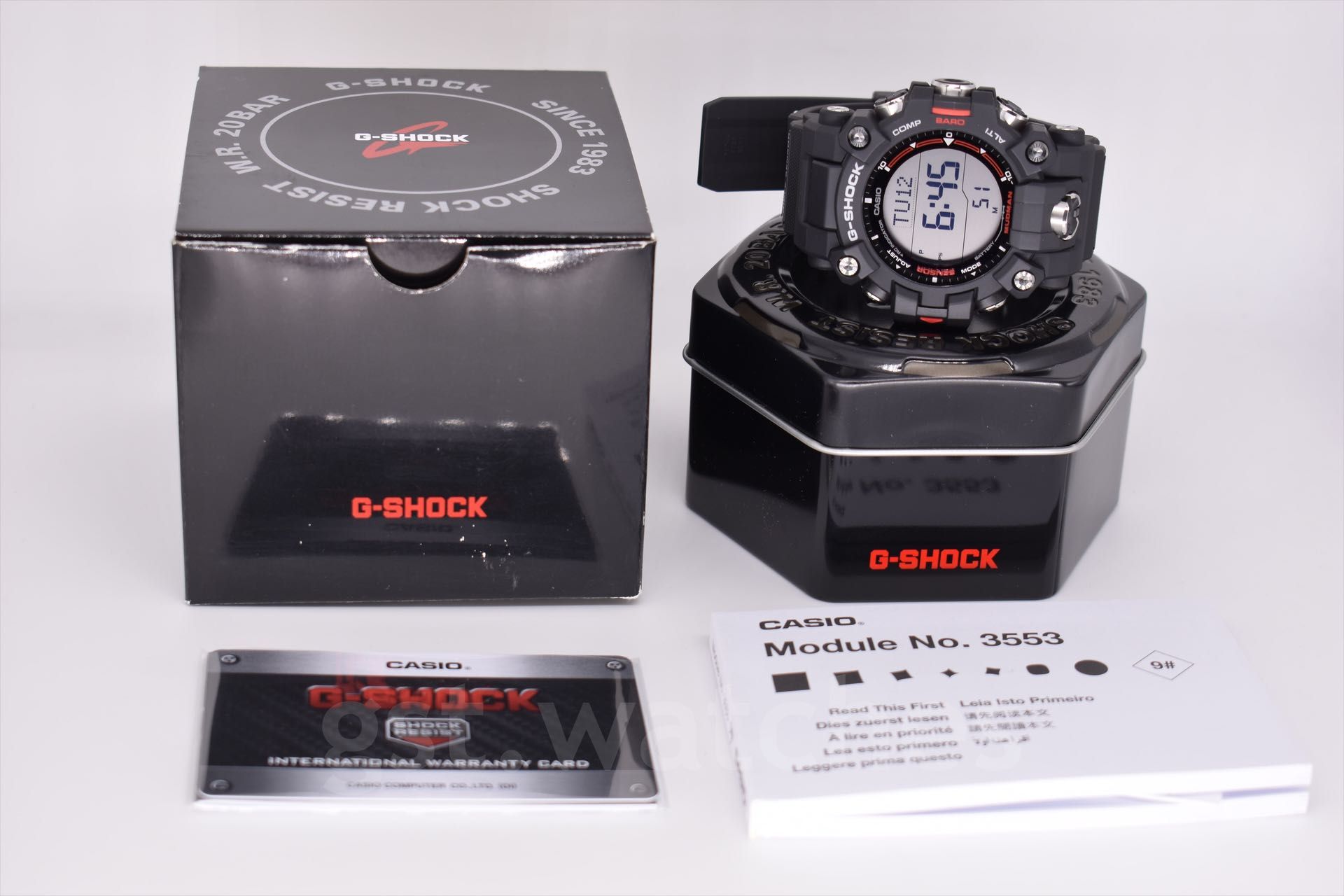 Casio G-Shock GW-9500-1 NEW ORIGINAL | Solar | Mudman | Carbon-Core