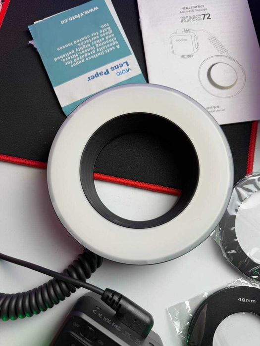 Кільцевий спалах освітлювач Godox Ring72 Macro