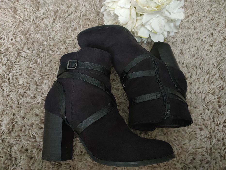 Botins efeito Camurça - 39