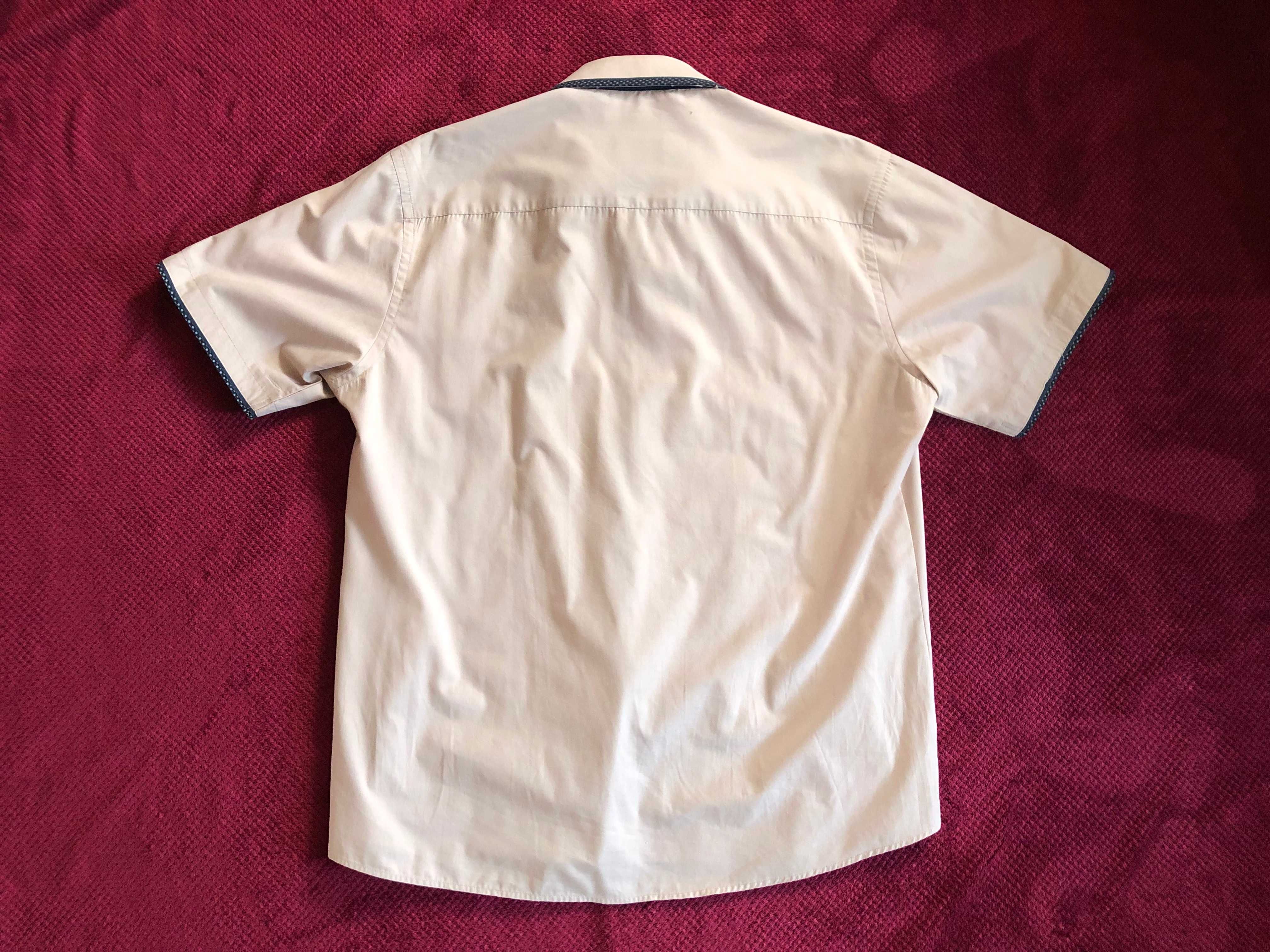 koszula D.S.P. / r.XL (43) / popielata / bdb