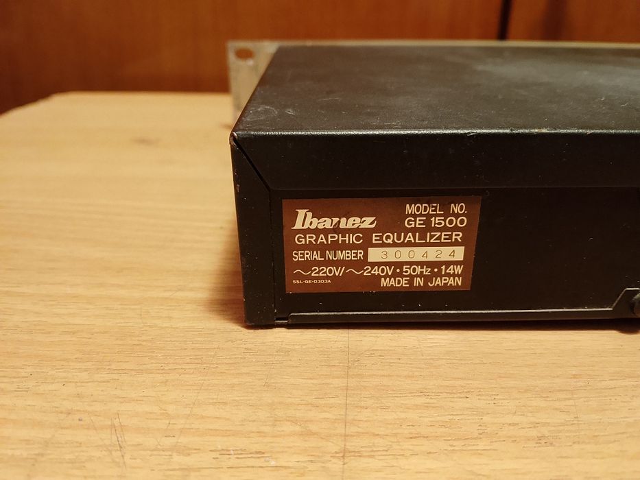 Korektor muzyczny Ibanez GE 1500