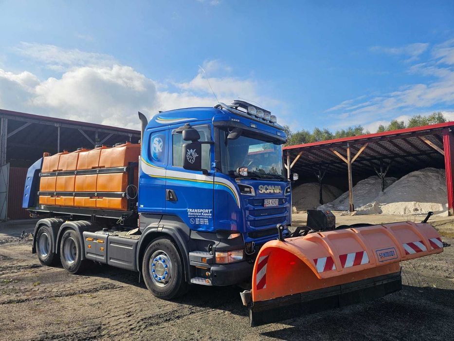 Schmidt Straliq polewarka 10 000l euro 6 pług