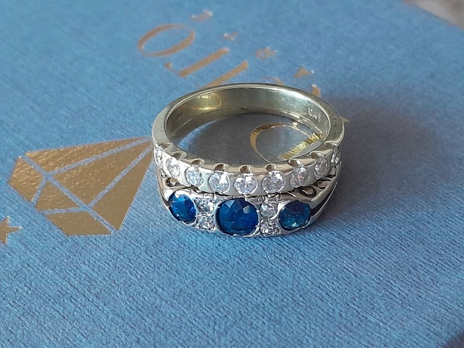 R.14 Obrączka Brylanty 0.5ct Złoto 585 WYCENA