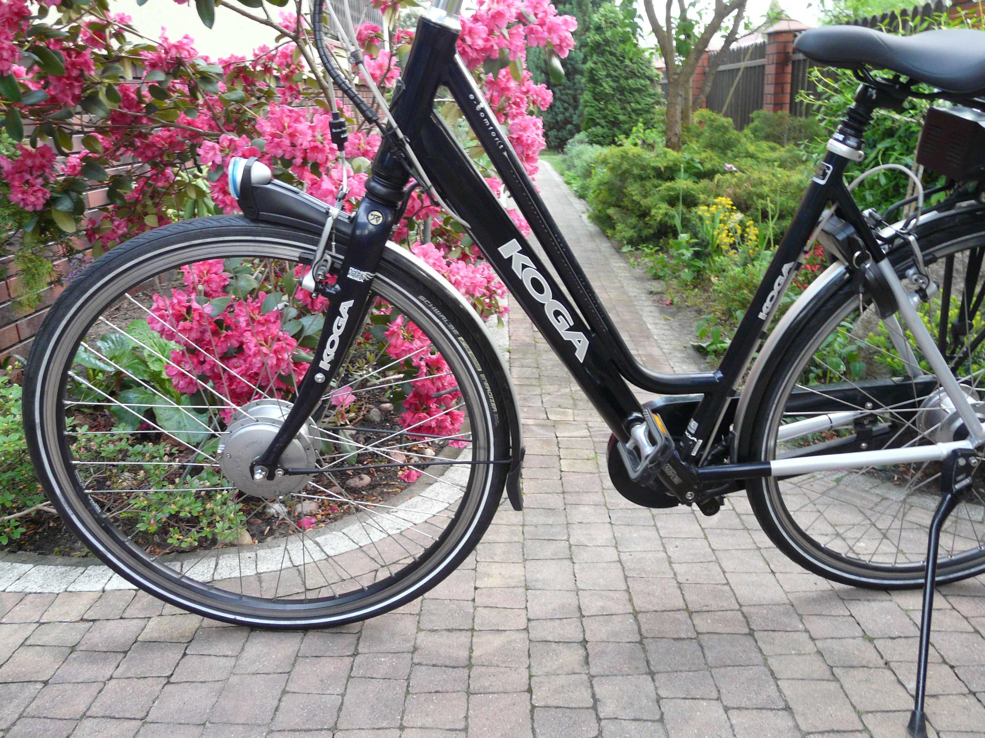 Rower elektryczny KOGA e-comfort 28"/53, Manetka, ładna