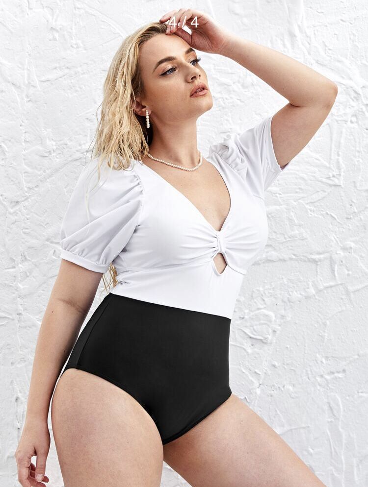 Fato de Banho Senhora Plus Size SHEIN