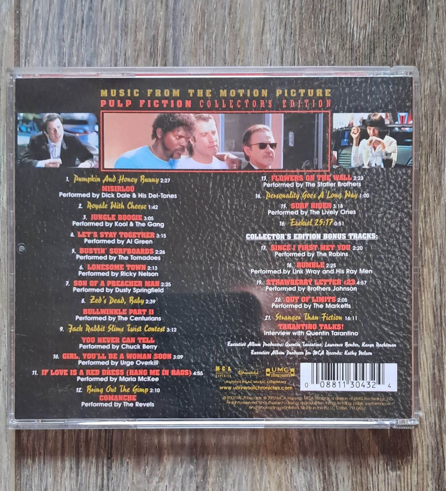 "Pulp fiction"Soundtrack-Collector's Edition