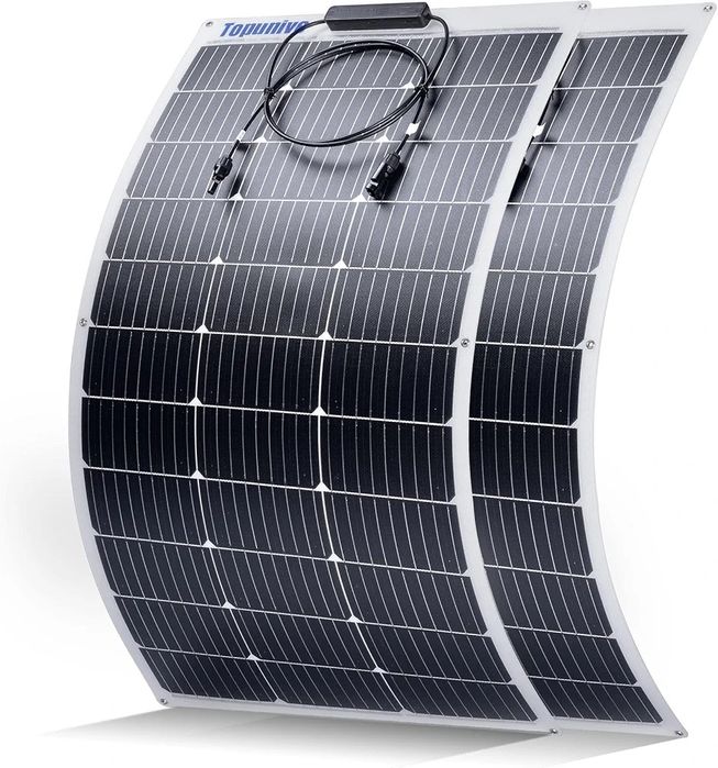 Elastyczny panel słoneczny, 2 sztuki, 100 W