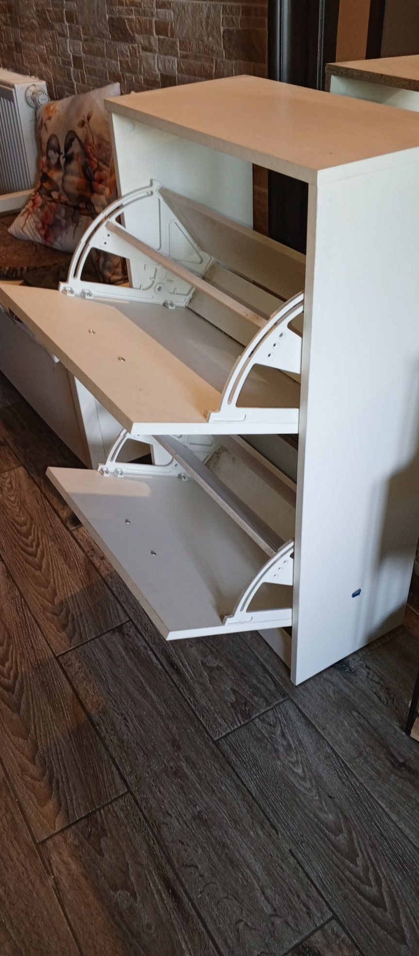 Szafka na buty dwie szuflady