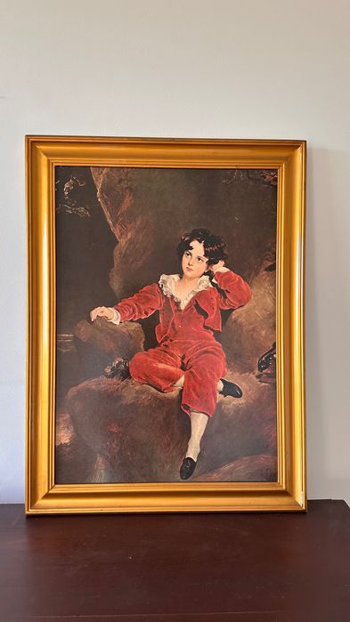 Quadro antigo pintura