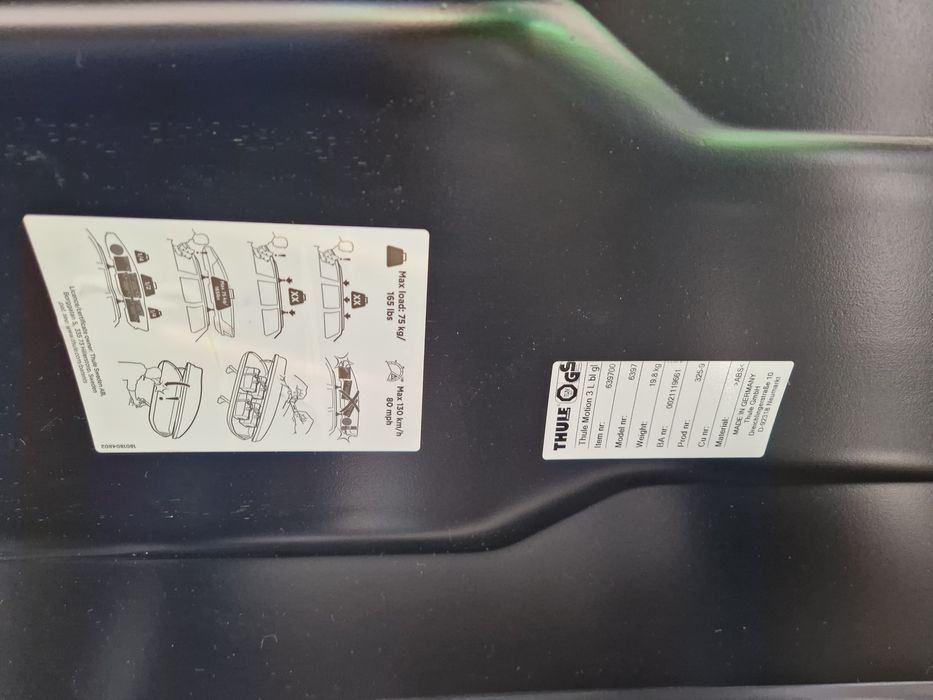 Thule Motion 3 rozmiar L Ideał raz użyty Wrocław
