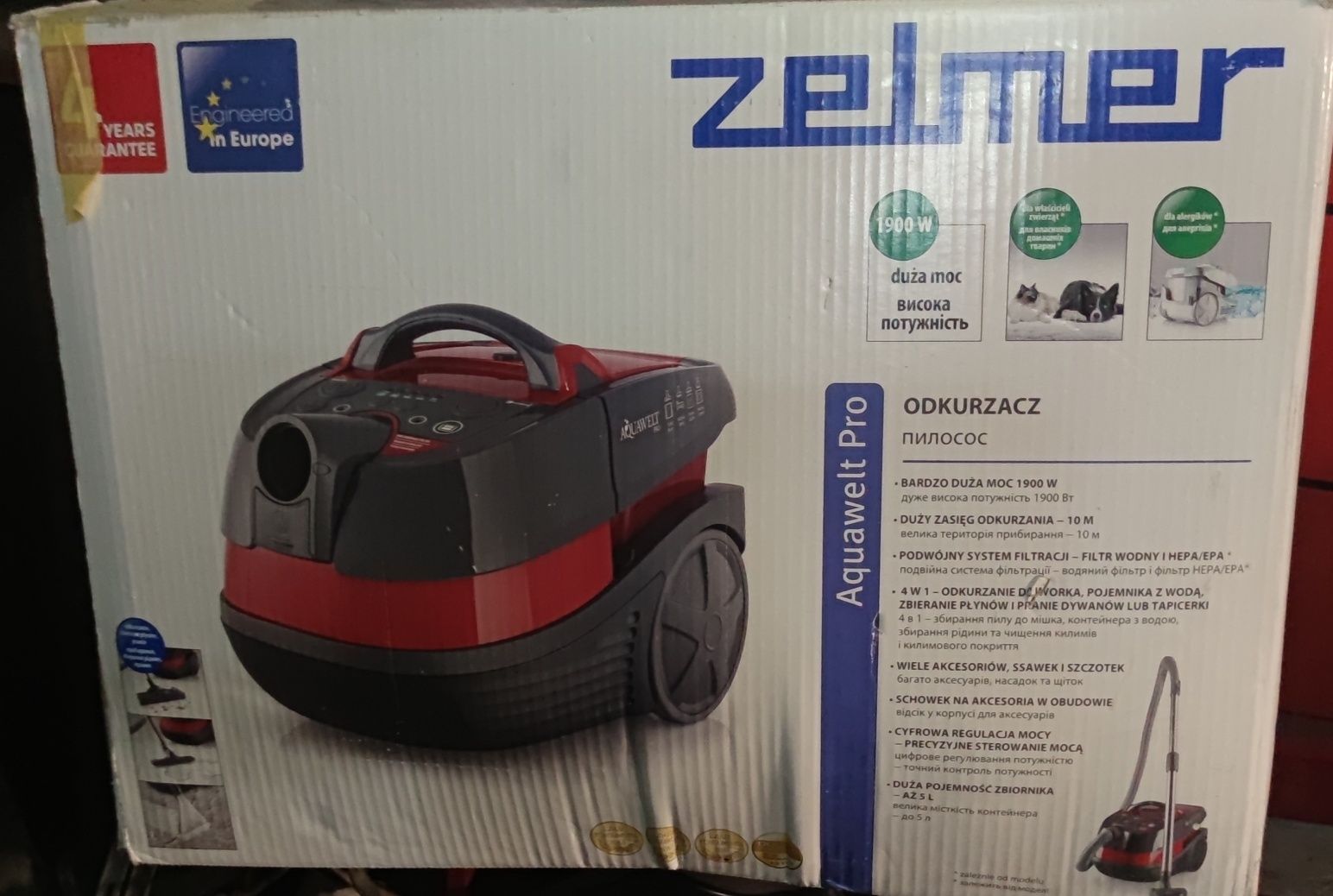 Zelmer zvc76ct Моющий пылесос