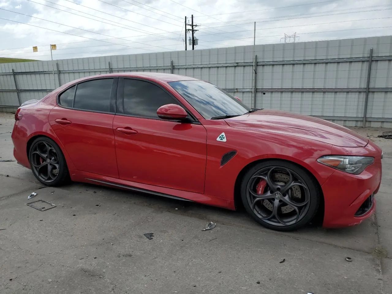 Alfa Romeo Giulia 2.9 V6 510 KM, Quadrifoglio, piękna kolorystyka, przedstawiciel IAA!