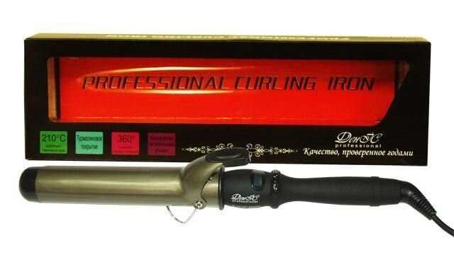 Плойка для локонів професійна титано-турмалиновая деніс professional