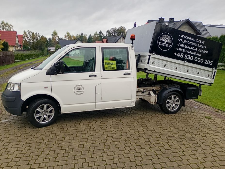 VW t5 kiper Doka wywrotka brygadowka 167 tys km !!