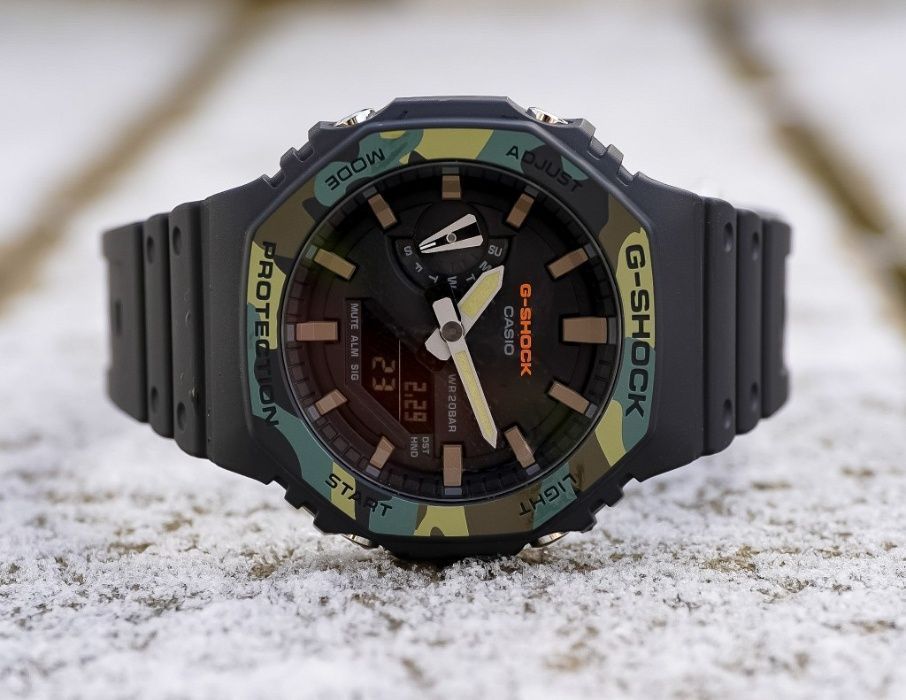 Часы Casio G-Shock GA-2100SU-1A ! Оригинал! Фирменная гарантия 2 года!