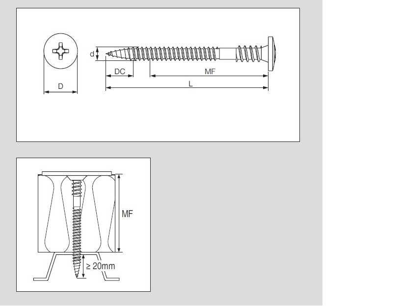 Wkręty HILTI 4.8x180 mm, 100 sztuk/opak, 2 opakowania