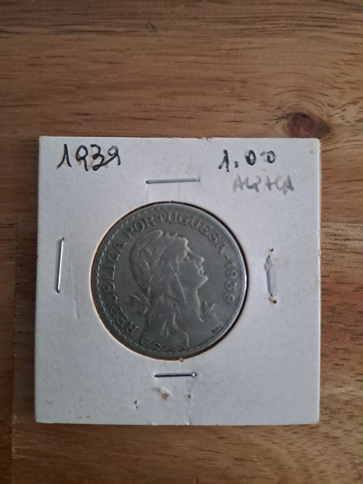 Moeda 1 escudo 1939